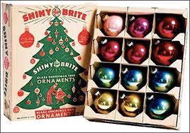 It’s Beginning to Look a Lot Like a Vintage Holiday Season:  Retro Christmas Decorations and a Brief History of the Shiny Bright Ornament